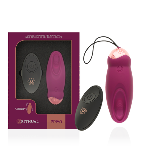 VIBRADOR COM CONTROLE REMOTO PRIYA - RITHUAL