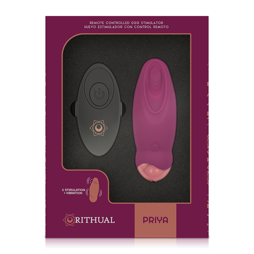 VIBRADOR COM CONTROLE REMOTO PRIYA - RITHUAL