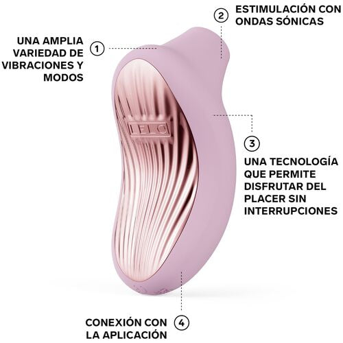 LELO SONA 3 CRUISE PINK - MASSAGEADOR DE CLITÓRIS SÓNICO