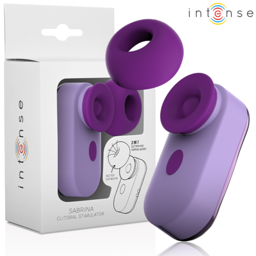 SUGADOR DE CLITÓRIS SABRINA ROXO - INTENSE