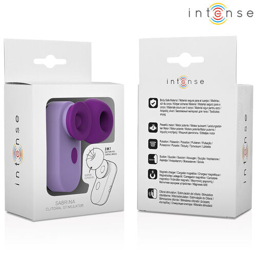 SUGADOR DE CLITÓRIS SABRINA ROXO - INTENSE