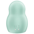 SATISFYER PRO TO GO 1 - VIBRADOR E SUGADOR DE CLITÓRIS VERDE