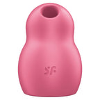 SATISFYER PRO TO GO 1 - VIBRADOR E SUGADOR DE CLITÓRIS ROSA