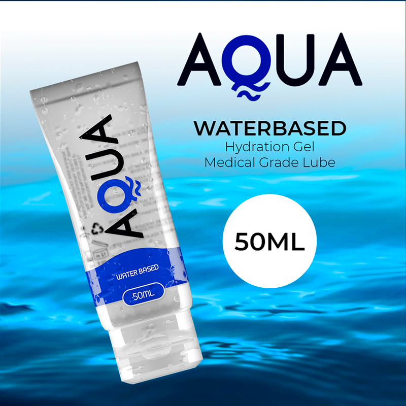 LUBRIFICANTE À BASE DE ÁGUA - AQUA QUALITY 50ML