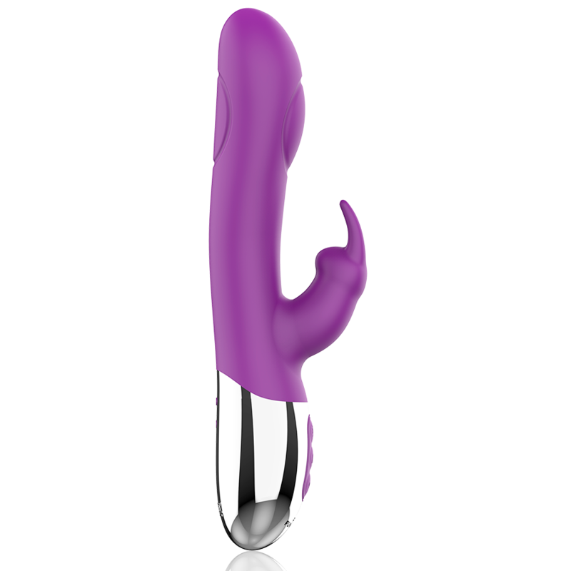 VIBRADOR COELHO COMBI DOUBLE TAPPING - FUN FUNCTION 21CM