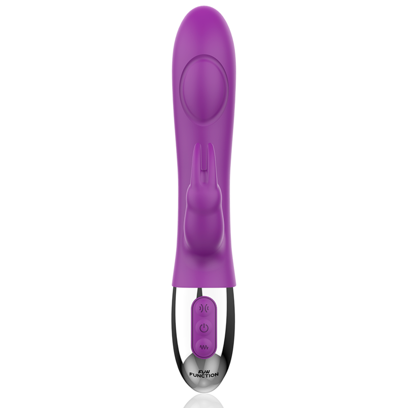 VIBRADOR COELHO COMBI DOUBLE TAPPING - FUN FUNCTION 21CM