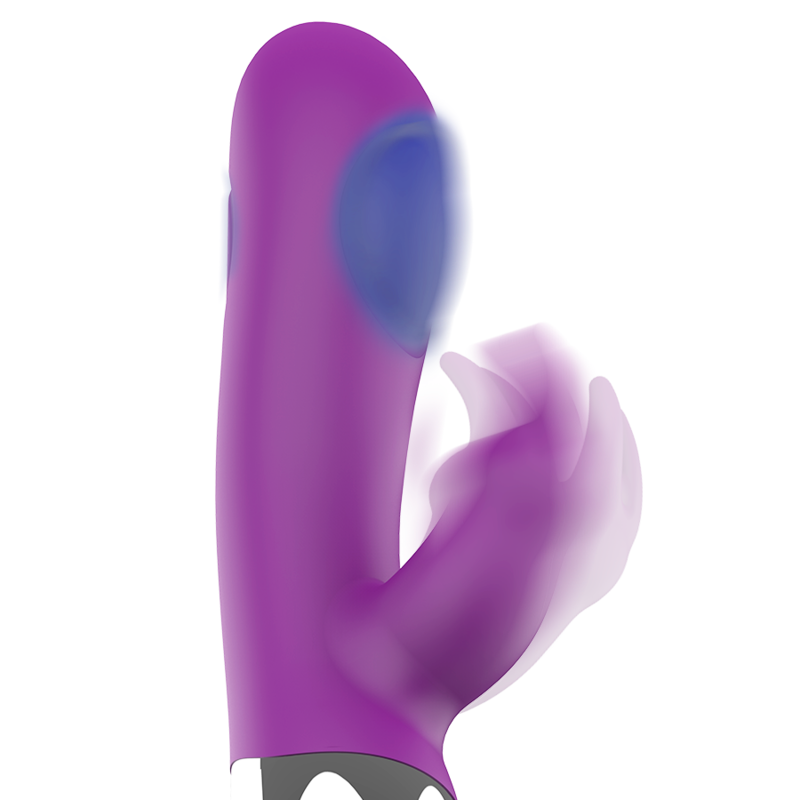 VIBRADOR COELHO COMBI DOUBLE TAPPING - FUN FUNCTION 21CM