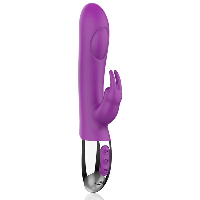 VIBRADOR COELHO COMBI DOUBLE TAPPING - FUN FUNCTION 21CM