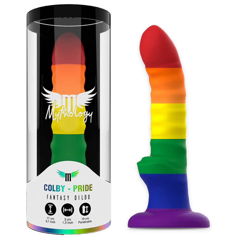 DILDO COLBY PRIDE - MYTHOLOGY 17CM
