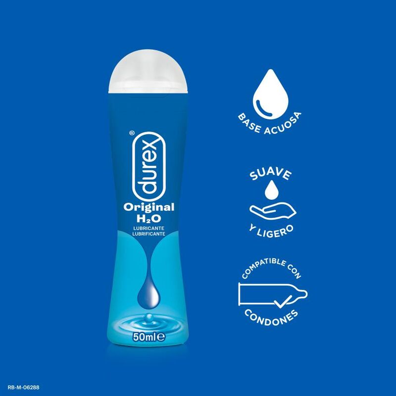 LUBRIFICANTE H2O NATURAL - DUREX PLAY 50 ML