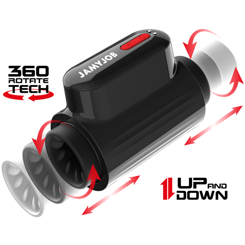 MASTURBADOR VORTEX THRUSTING E 360 ROTATE TECH TURBO MODE - JAMYJOB