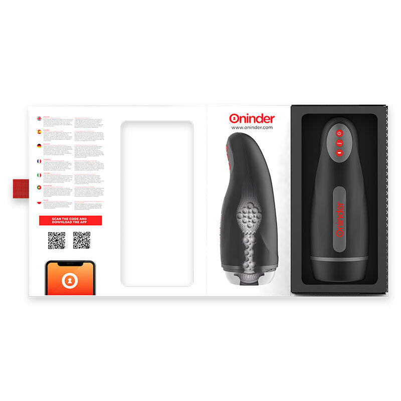 MASTURBADOR MASCULINO RECARREGÁVEL 10 VELOCIDADES SEOUL - ONINDER