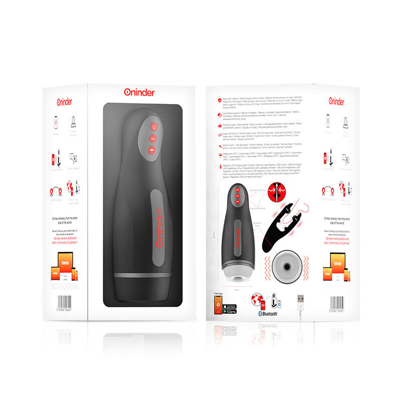 MASTURBADOR MASCULINO RECARREGÁVEL 10 VELOCIDADES SEOUL - ONINDER