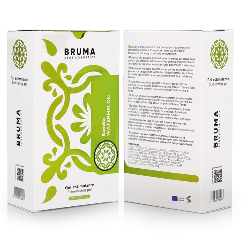 GEL ESTIMULANTE SABOR MELANCIA - BRUMA 15ML