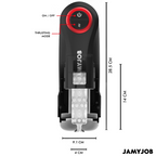 MASTURBADOR AUTOMÁTICO 5 MODOS DE SUCÇÃO - JAMYJOB