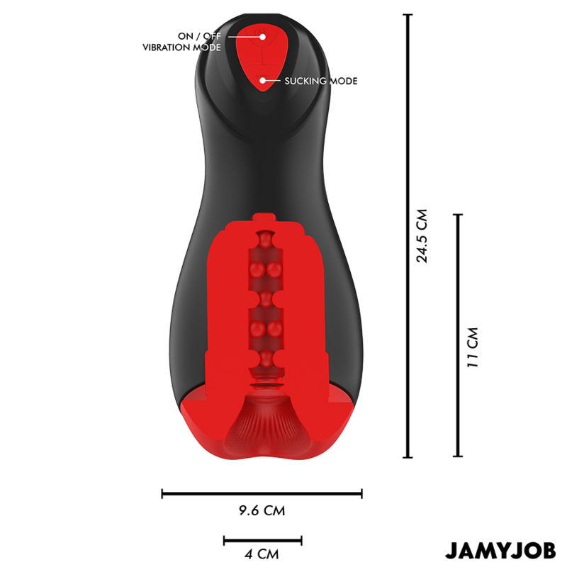 MASTURBADOR AUTOMÁTICO CORE-X 5 MODOS DE SUCÇÃO E VIBRAÇÃO - JAMYJOB