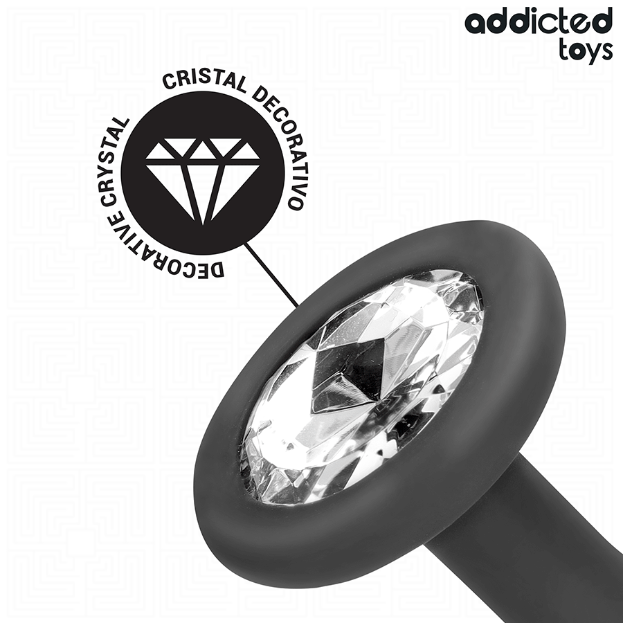 CONJUNTO 3 PLUGS ANAIS PROGRESSIVOS COM JÓIA - ADDICTED TOYS