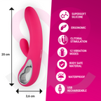 VIBRADOR COELHO TRÓIA - MORESSA 20CM