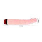 VIBRADOR REALISTA ROCKING SÉRIES - BAILE 21,5CM