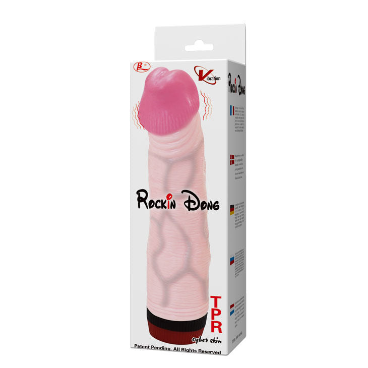 VIBRADOR REALISTA ROCKING SÉRIES - BAILE 21,5CM