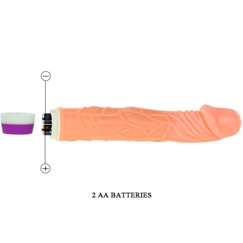 VIBRADOR REALISTA - BAILE 22,5CM