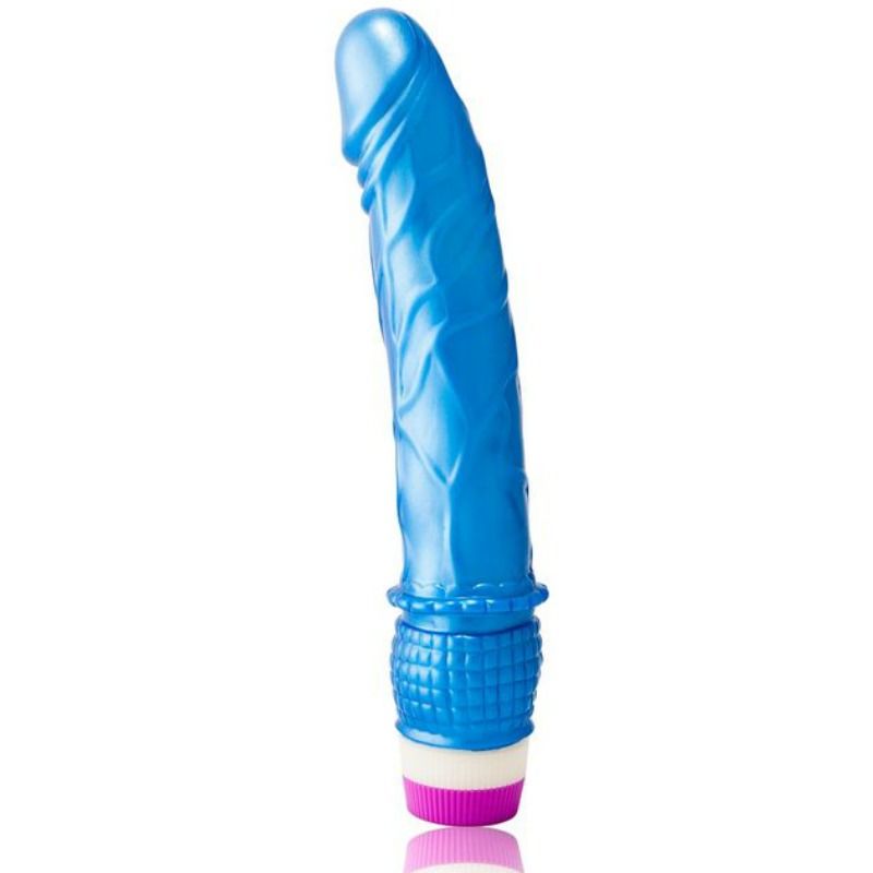VIBRADOR REALISTA AZUL - BAILE 23CM