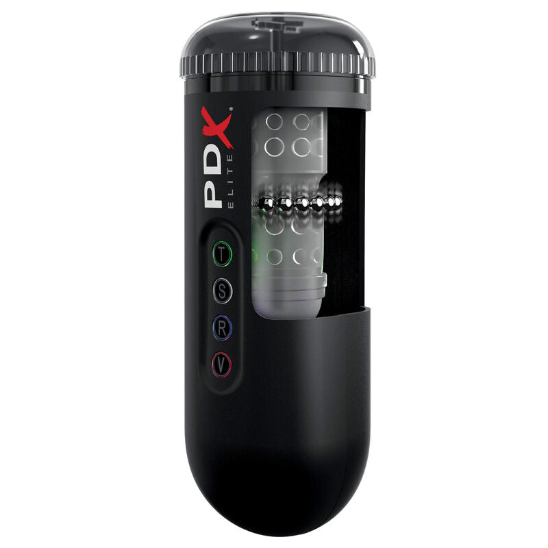 ESTIMULADOR AUTOMÁTICO MOTO BLOWER SUCÇÃO E VIBRAÇÃO - PDX ELITE