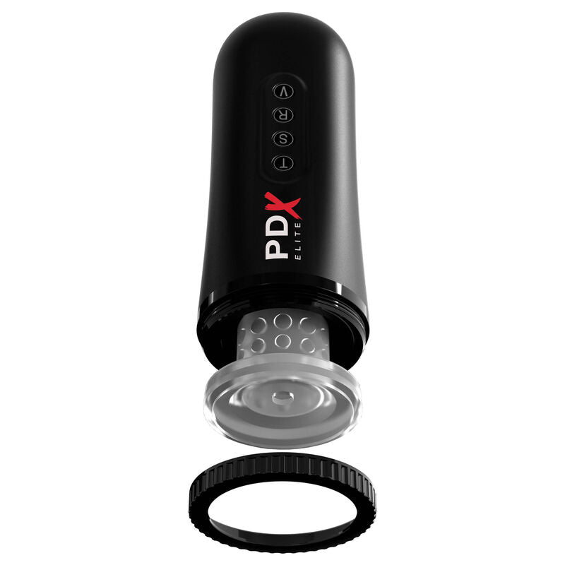 ESTIMULADOR AUTOMÁTICO MOTO BLOWER SUCÇÃO E VIBRAÇÃO - PDX ELITE