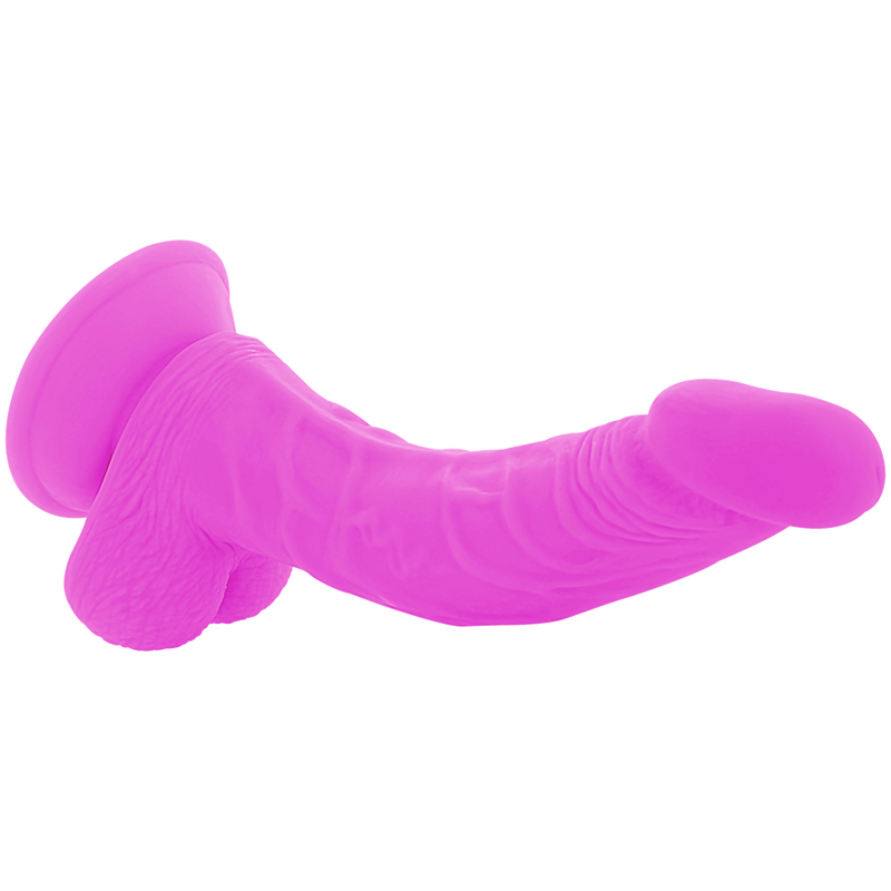 VIBRADOR ROXO COM VENTOSA - DIVERSIA  21.5 CM -O- 4.5 CM