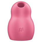 SATISFYER PRO TO GO 1 - VIBRADOR E SUGADOR DE CLITÓRIS ROSA