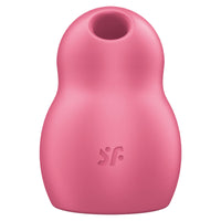 SATISFYER PRO TO GO 1 - VIBRADOR E SUGADOR DE CLITÓRIS ROSA