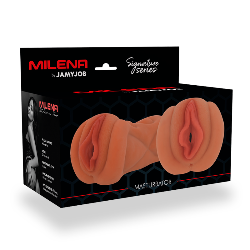 MASTURBADOR MASCULINO SEM VIBRAÇÃO MILENA - JAMYJOB