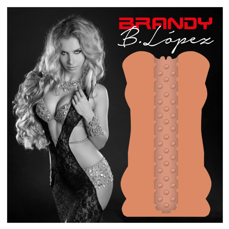 MASTURBADOR MASCULINO SEM VIBRAÇÃO BRANDY - JAMYJOB