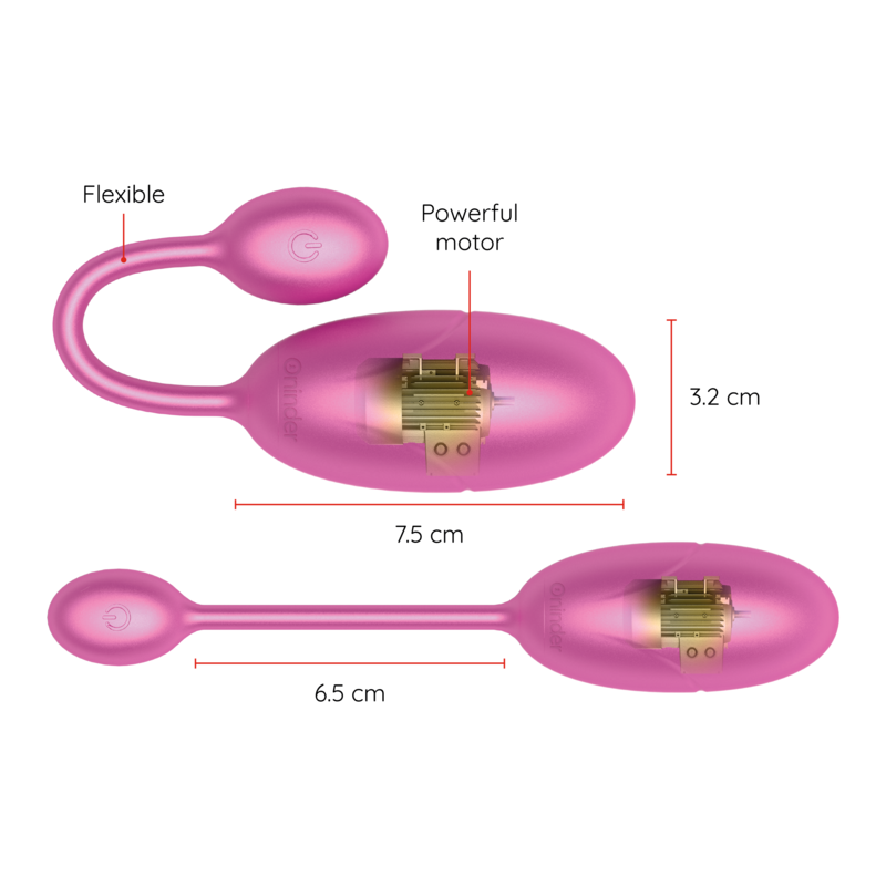 VIBRADOR DE CASAL TOKYO - ONINDER 7,5x3,2cm