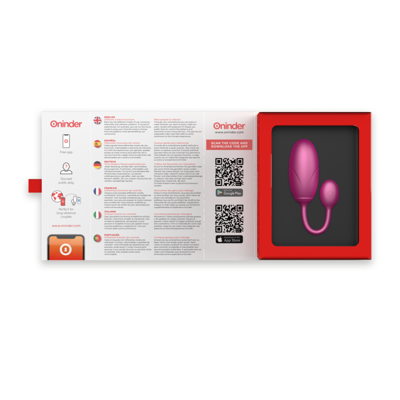 VIBRADOR DE CASAL TOKYO - ONINDER 7,5x3,2cm