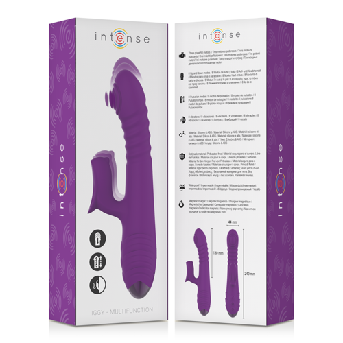 VIBRADOR RECARREGÁVEL IGGY - INTENSE