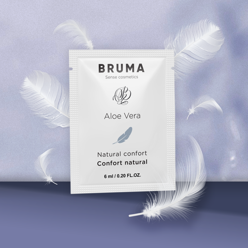 GEL LUBRIFICANTE ALOE VERA NATURAL CONFORT - BRUMA 6ML