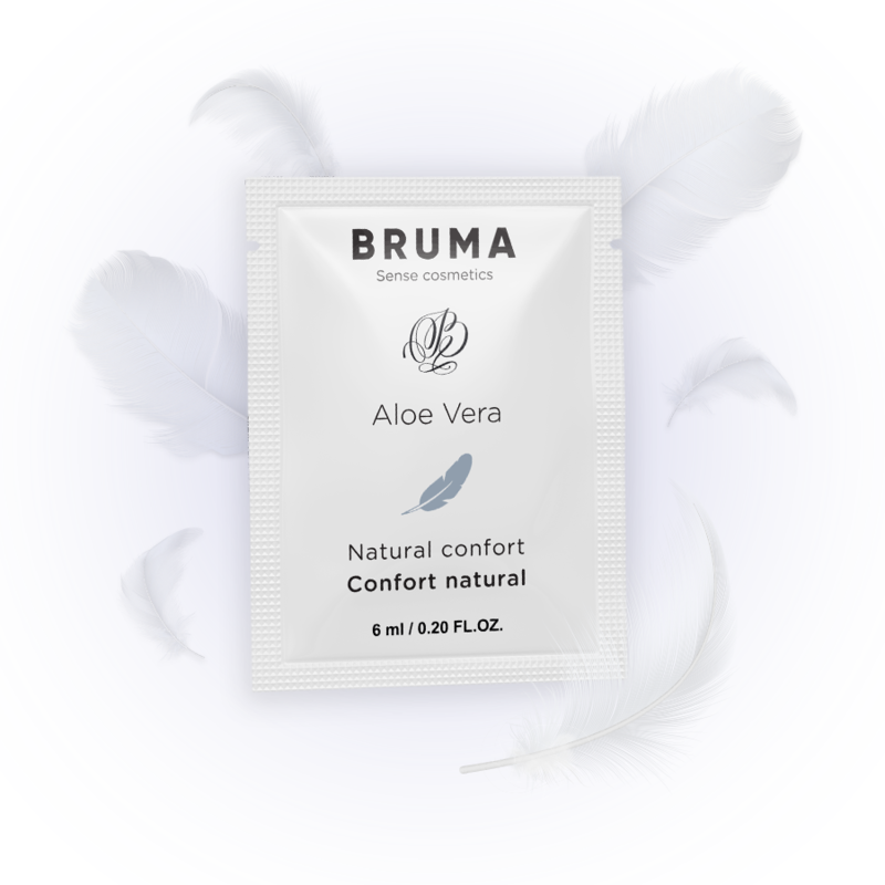 GEL LUBRIFICANTE ALOE VERA NATURAL CONFORT - BRUMA 6ML