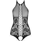 PASSION - BS094 BLACK BODYSTOCKING ONE SIZE