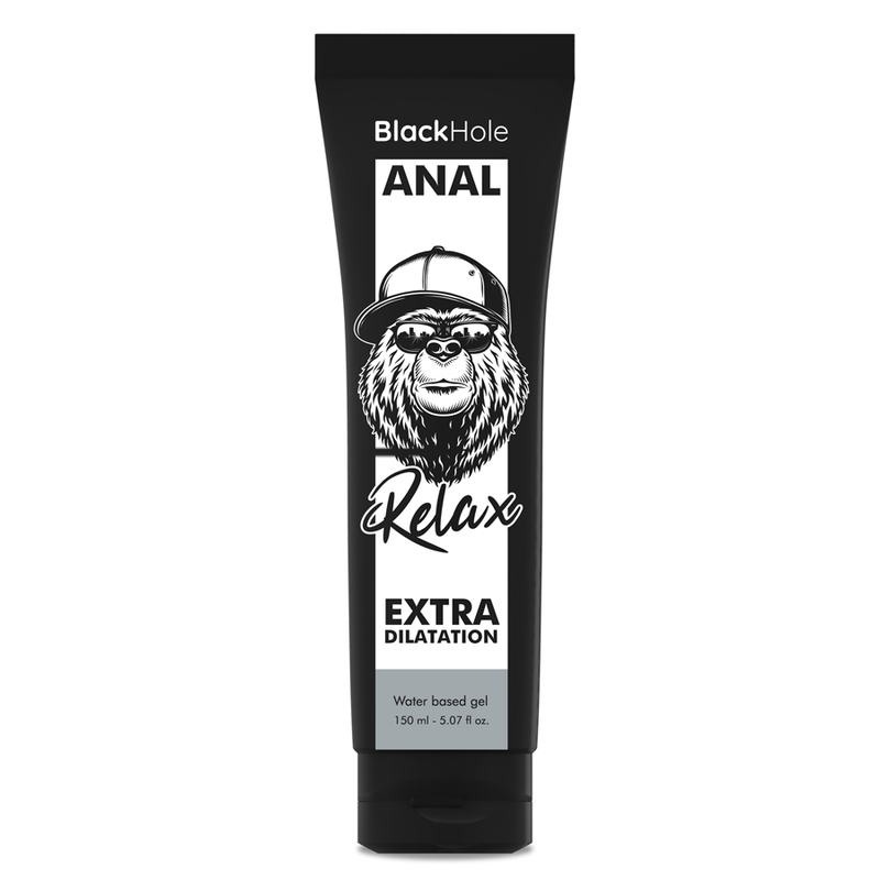 GEL RELAXANTE ANAL À BASE DE ÁGUA -BLACK HOLE 150ML