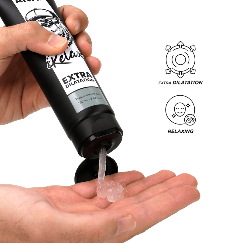 GEL RELAXANTE ANAL À BASE DE ÁGUA -BLACK HOLE 150ML