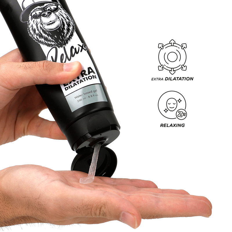 GEL RELAXANTE ANAL À BASE DE ÁGUA -BLACK HOLE 250ML