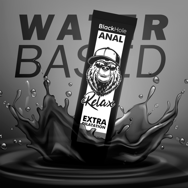 GEL RELAXANTE ANAL À BASE DE ÁGUA -BLACK HOLE 250ML