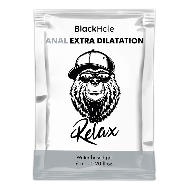 GEL DILATADOR E RELAXANTE ANAL - BLACK HOLE 6ML