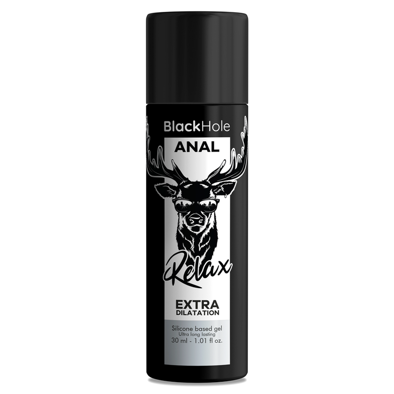 GEL RELAXANTE ANAL BASE DE SILICONE - BLACK HOLE 30ML