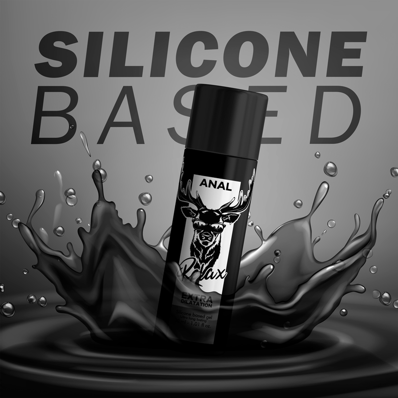 GEL RELAXANTE ANAL BASE DE SILICONE - BLACK HOLE 30ML