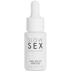 ÓLEO PARA SEXO ORAL COM CBD SLOW SEX - BIJOUX 15ML