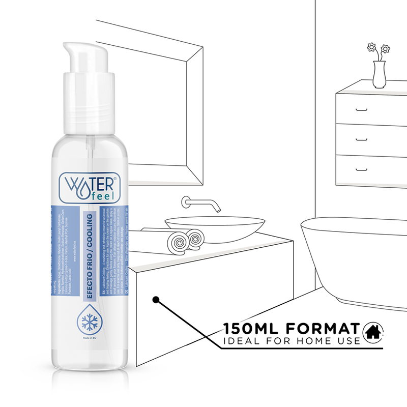 LUBRIFICANTE EFEITO FRIO - WATERFEEL 150ML