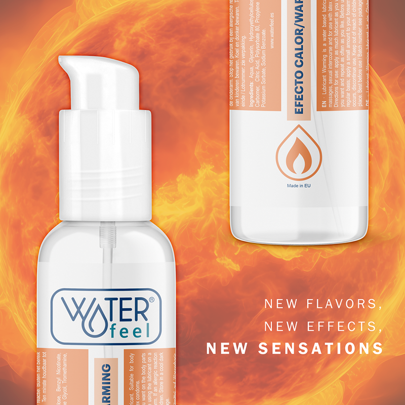 LUBRIFICANTE DE EFEITO CALOR - WATERFEEL 150ML
