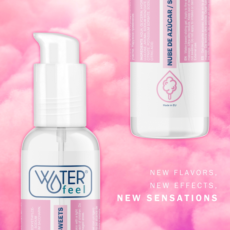 LUBRIFICANTE NUVEM DE AÇÚCAR - WATERFEEL 175ML